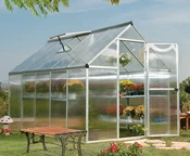 Gartengewächshaus aus Polycarbonat Silver Mythos 1,85 x 3,1 m von Palram - Canopia