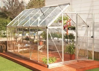 Polycarbonat-Gewächshaus Harmony Silver 1,85 x 3,7 m Palram - Canopia