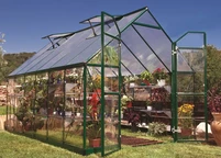 Grünes Polycarbonat-Gewächshaus Balance 2,44 x 3,67 m Palram - Canopia
