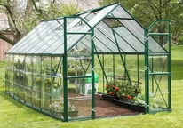 Grünes Polycarbonat-Gewächshaus Balance 2,44 x 4,87 m Palram - Canopia
