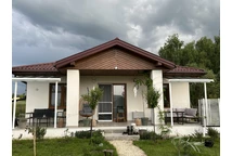Aluminium-Überdachung Terrasse Sierra Palram - Canopia 2,3 x 2,3 m weiß