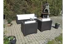 Gartenmöbel Set Colorado Coffee 5 braun Bica