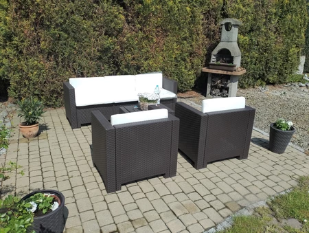 Gartenmöbel Set Colorado Coffee 5 braun Bica