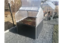 Plant Inn Mini-Gewächshaus mit Stauraum 1,18 x 1,18 m Palram - Canopia