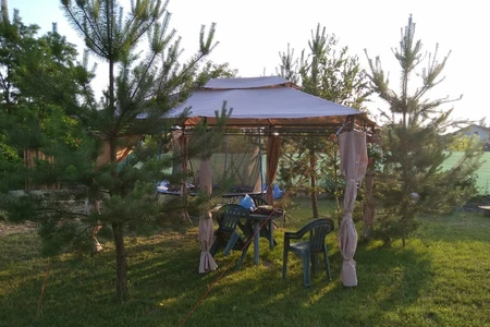 Pavillon für den Garten Ibiza 3x4m creme