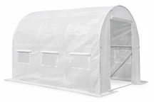 Foliengewächshaus 2x3m weiß Garden Point