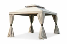 Gartenpavillon mit Moskitonetz Valencia 3x4m