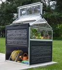 Plant Inn Mini-Gewächshaus mit Stauraum 1,18 x 1,18 m Palram – Canopia