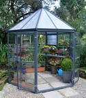 Sechseckiges Polycarbonat-Gewächshaus Oasis 2,47 m Palram - Canopia