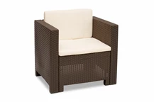 Technorattan-Sessel Colorado braun Bica