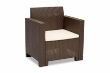 Technorattan-Sessel Nebraska braun Bica 