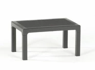 Technorattan-Tisch Texas anthrazit Bica