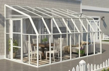 Wintergarten Sun Room Palram - Canopia 2,58 x 4,46 m weiß