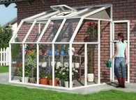 Wintergarten aus Aluminium Sun Room Palram  - Canopia 2 x 2,62 m weiß