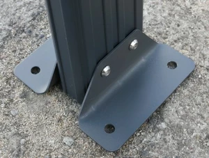 Verankerung    Benötigt einen harten Boden und ein