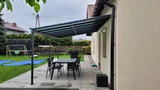 Aluminium-Terrassenüberdachung San Diego 4,9 x 2,9 CoverTech anthrazit