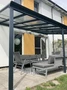 Aluminium-Terrassenüberdachung San Diego 4,9 x 2,9 CoverTech anthrazit