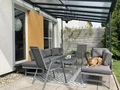 Aluminium-Terrassenüberdachung San Diego 4,9 x 2,9 CoverTech anthrazit