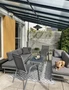 Aluminium-Terrassenüberdachung San Diego 4,9 x 2,9 CoverTech anthrazit
